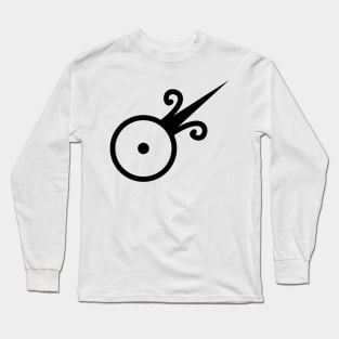 Gold Alchemy Symbol Long Sleeve T-Shirt